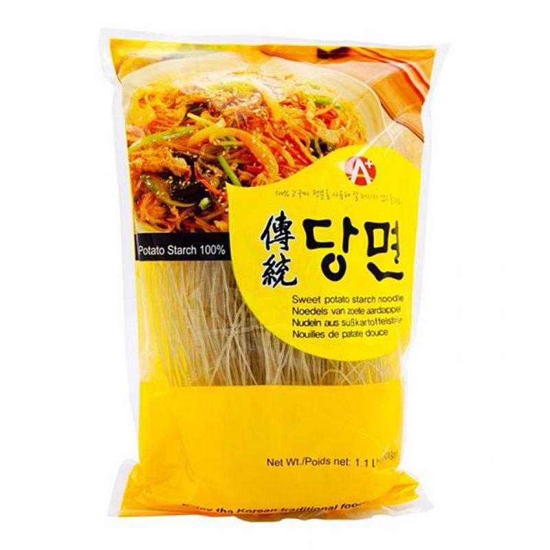 韩国A+精选红薯粉丝（地瓜粉条）家庭特惠装500g