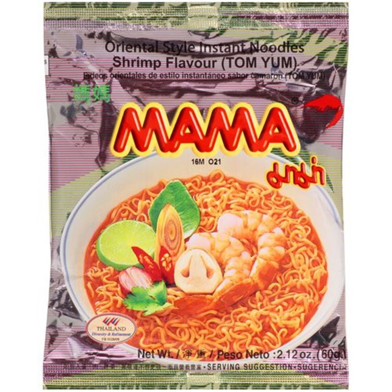 MAMA 泰式酸辣鲜虾面90g