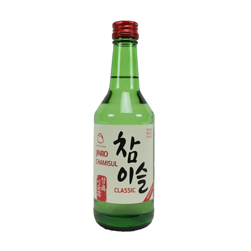 韩国经典 Jinro 20.1%ALC 韩国烧酒350ml
