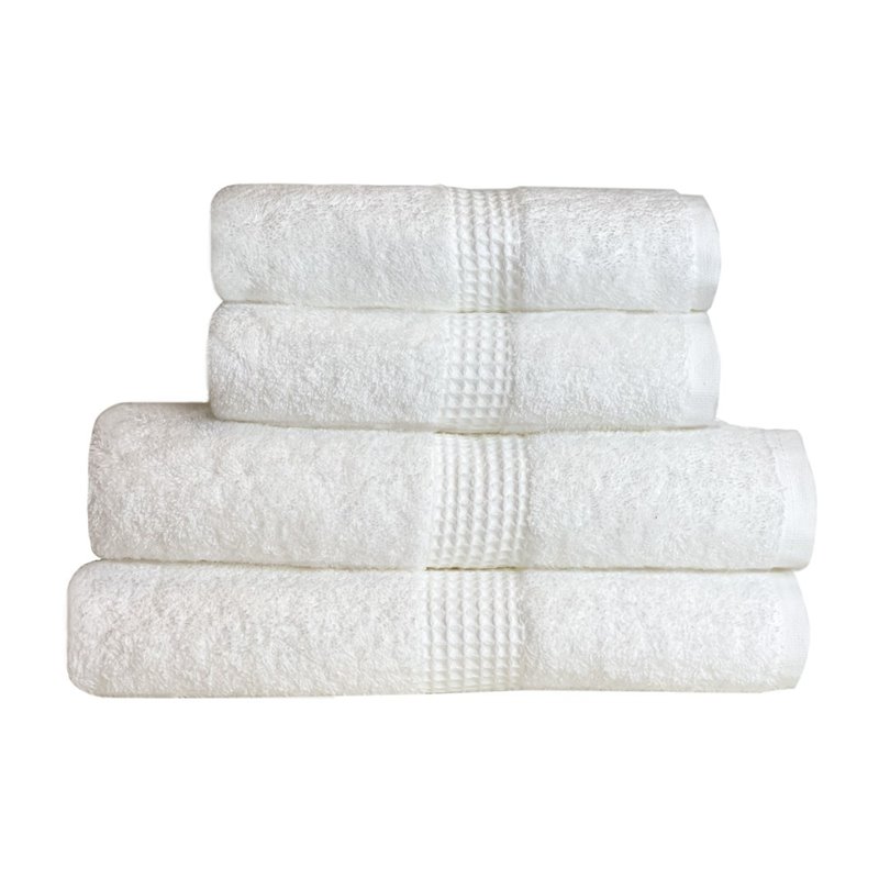 PUCHIKA 毛巾 两大两小组合装 白色